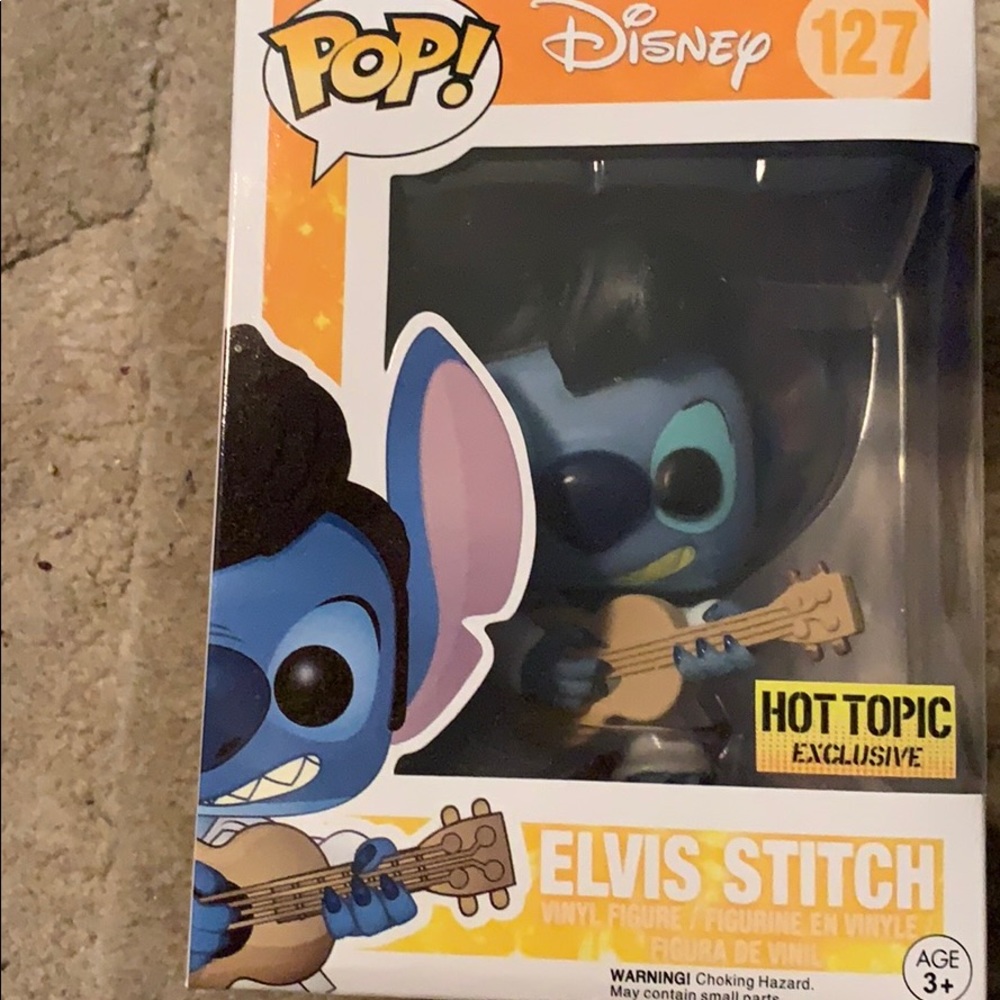 Elvis stitch funko pop